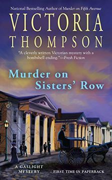 portada Murder on Sisters' Row: A Gaslight Mystery (Berkley Prime Crime) (en Inglés)