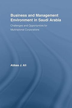portada Business and Management Environment in Saudi Arabia: Challenges and Opportunities for Multinational Corporations (en Inglés)