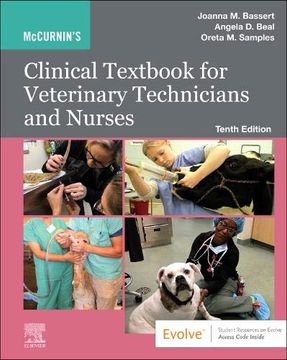 portada Mccurnin'S Clinical Textbook for Veterinary Technicians and Nurses, 10e (en Inglés)