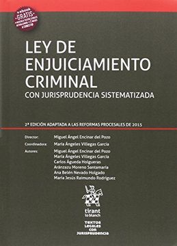 portada Ley de Enjuiciamiento Criminal con Jurisprudencia Sistematizada 2ª Edición