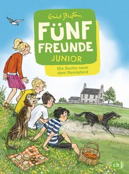 portada Fünf Freunde Junior - die Suche Nach dem Rennpferd (en Alemán)