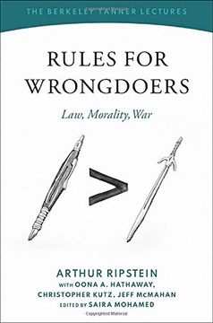 portada Rules for Wrongdoers: Law, Morality, war (Berkeley Tanner Lectures) (en Inglés)