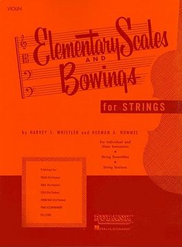 portada elementary scales and bowings for strings