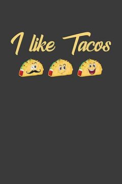 portada I Like Tacos: Taco Tuesday Sombrero Mexican Fiesta Gift