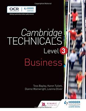 portada Cambridge Technicalsbusiness Level 3 (in English)