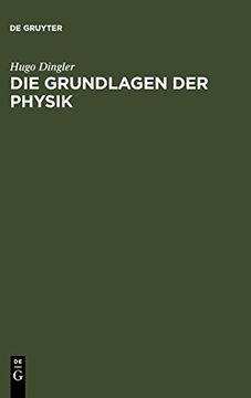portada Die Grundlagen der Physik (in German)