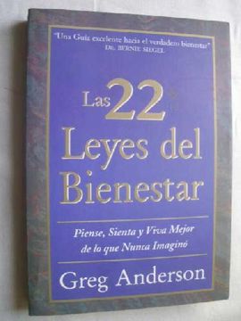 portada Las 22 Leyes del Bienestar