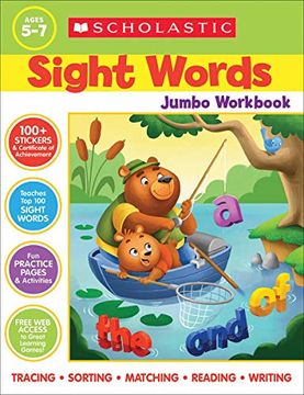 portada Sight Words Ages 5-7: 300+ Practice Pages Targeting the top 100 High-Frequency Words (en Inglés)