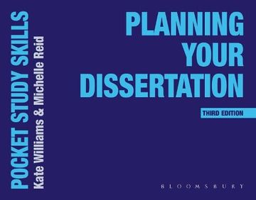 portada Planning Your Dissertation (Pocket Study Skills) (en Inglés)