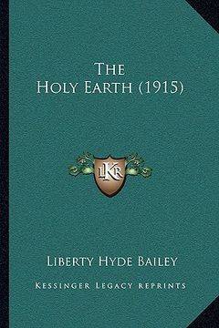 portada the holy earth (1915) (en Inglés)