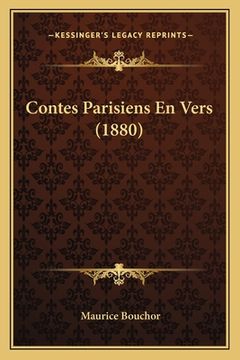 portada Contes Parisiens En Vers (1880) (en Francés)
