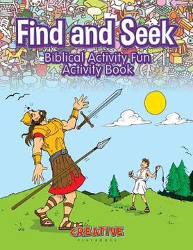 portada Find and Seek Biblical Activity Fun Activity Book (en Inglés)