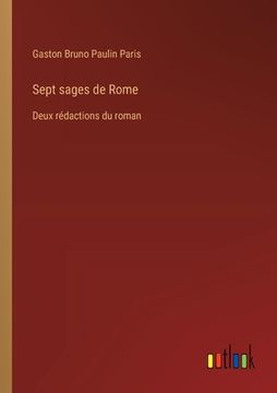 portada Sept sages de Rome: Deux rédactions du roman (en Francés)