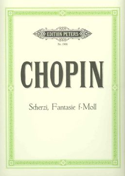 portada Chopin - Scherzos y Fantasia en fa Menor Para Piano (Scholtz/Pozniak)