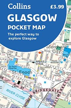 portada Glasgow Pocket Map: The Perfect way to Explore Glasgow (in English)