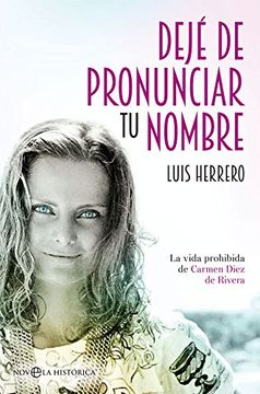portada Dejé de pronunciar tu nombre (in Spanish)