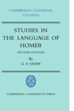 portada Studies in the Language of Homer (Cambridge Classical Studies) (en Inglés)