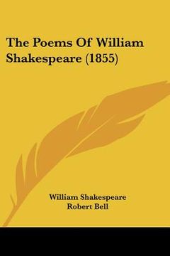 portada the poems of william shakespeare (1855) (in English)