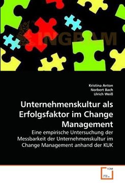 portada Unternehmenskultur als Erfolgsfaktor im Change Management