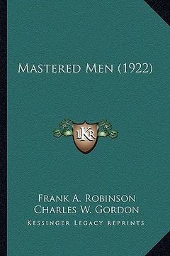 portada mastered men (1922)