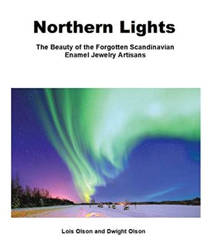portada Northern Lights the Beauty of the Forgotten Scandinavian Enamel Jewelry Artisans: A Compendium of Enamel Jewelry art Makers and Marks, Scandinavian Golden era of Enamel Jewelry 1860-1960 (en Inglés)