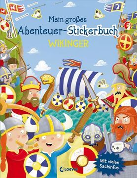 portada Mein Großes Abenteuer-Stickerbuch - Wikinger (en Alemán)