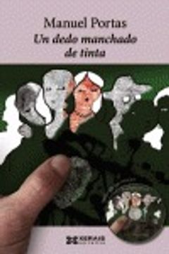 portada Un dedo manchado de tinta (Edición Literaria - Narrativa) (en Gallego)