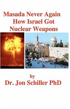 portada masada never again how israel got nuclear weapons (en Inglés)