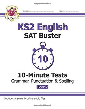 portada KS2 English SAT Buster 10-Minute Tests: Grammar, Punctuation & Spelling Book 2 (for the 2018 tests)