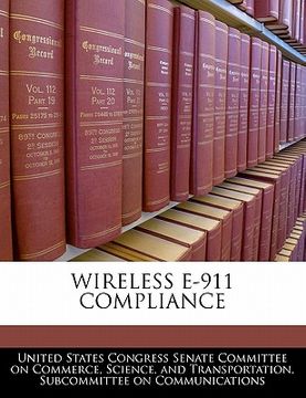 portada wireless e-911 compliance (en Inglés)