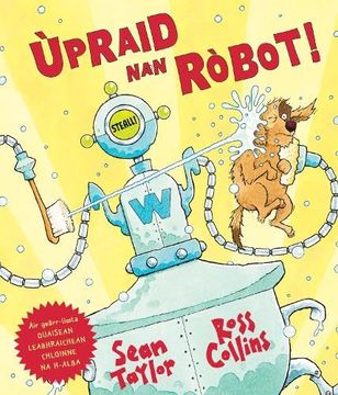 portada Upraid nan Robot! (en Scots Gaelic)