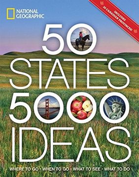 portada 50 States, 5,000 Ideas: Where to go, When to go, What to See, What to do (in English)