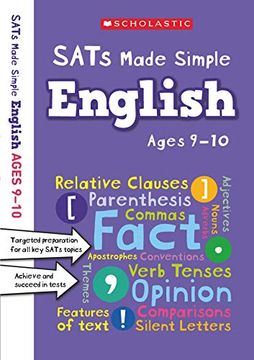 portada English Practice and Revision Workbook for Ages 9-10 (Year 5) Covers all key Topics With Answers (Sats Made Simple) (in English)