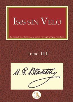 portada Isis sin Velo (Tomo Iii) (in Spanish)