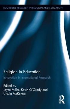 portada religion in education: innovation in international research (en Inglés)