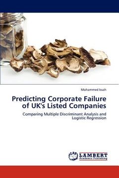 portada predicting corporate failure of uk's listed companies (en Inglés)