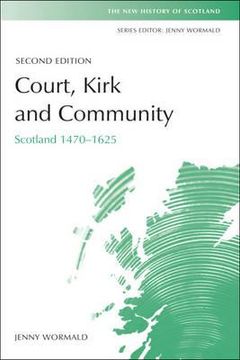 portada court, kirk, and community: scotland 1470--1625 (in English)