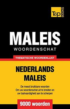 portada Thematische Woordenschat Nederlands-Maleis - 9000 Woorden (en Dutch)