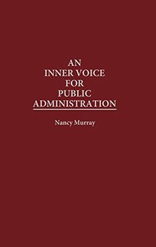 portada An Inner Voice for Public Administration (en Inglés)