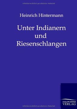 portada Unter Indianern und Riesenschlangen (in German)