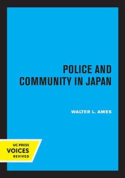 portada Police and Community in Japan (en Inglés)