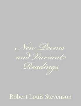 portada New Poems and Variant Readings (en Inglés)