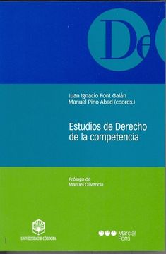 portada Estudios de Derecho de la Competencia (in Spanish)