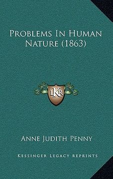 portada problems in human nature (1863)