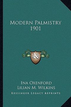 portada modern palmistry 1901 (in English)