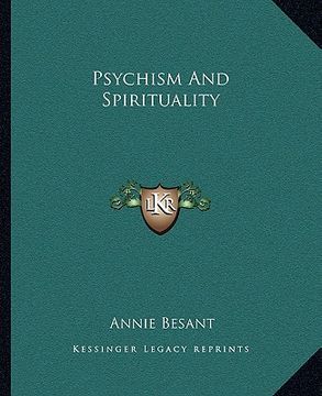 portada psychism and spirituality (in English)