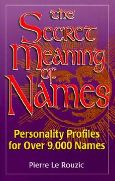 portada secret meaning of names (en Inglés)