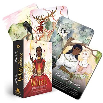 portada Seasons of the Witch – Beltane Oracle: 44 Gilded-Edge Cards and 144 Page Book 