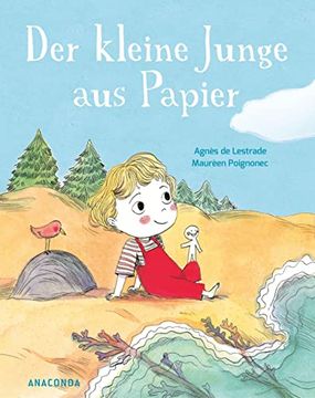 portada Der Kleine Junge aus Papier: Ein Poetisches Bilderbuch Über die Kraft der Fantasie
