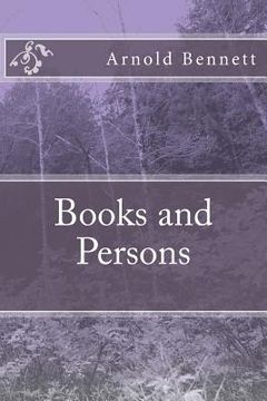 portada Books and Persons (en Inglés)